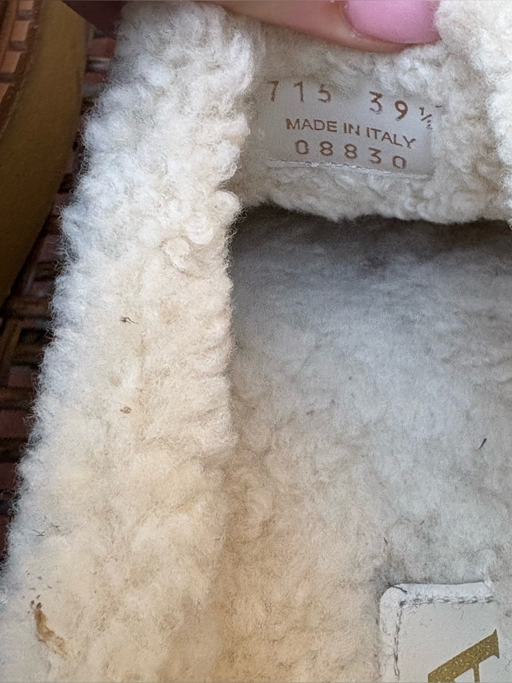Prada Evolve Genuine Shearling Clog Brown - Picture 10 of 14